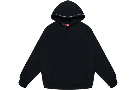 Supreme Channel Hooded Sweatshirt 'Black' 